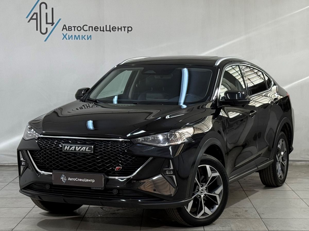Haval F7x I [рестайлинг] 2.0 AMT 4WD (190 л.с.) Tech Plus Чёрный 2022 с пробегом 83 000 км