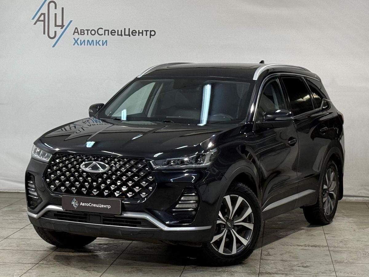 Автомобиль CHERY Tiggo 7 Pro I поколение 1.5 CVT (147 л.с.) Prestige (2020) Чёрный 2021 с пробегом 85 000 км