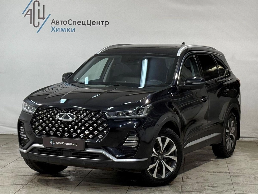 Автомобиль CHERY Tiggo 7 Pro I поколение 1.5 CVT (147 л.с.) Prestige (2020) Чёрный 2021 с пробегом 85 000 км