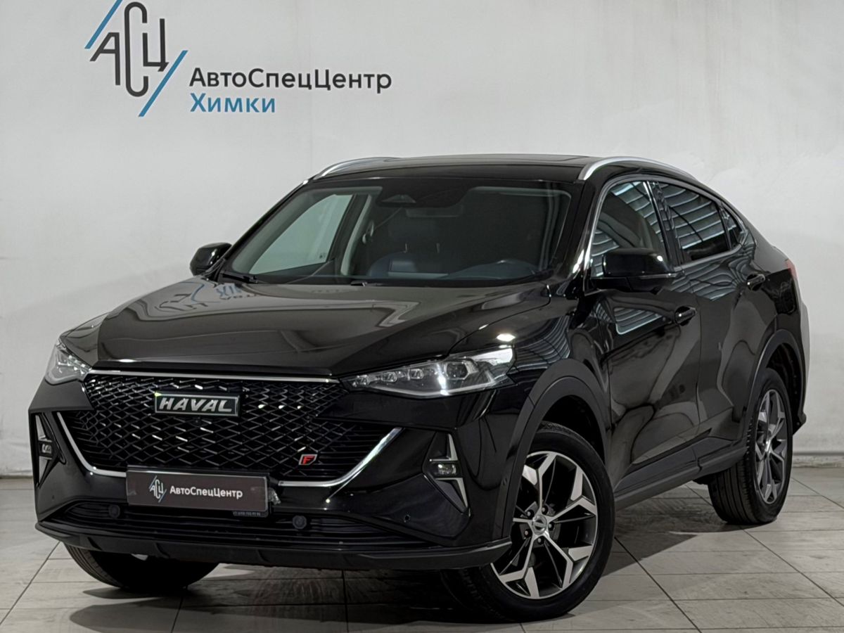 Haval F7x I [рестайлинг] 2.0 AMT 4WD (190 л.с.) Tech Plus Чёрный 2022 с пробегом 83 000 км