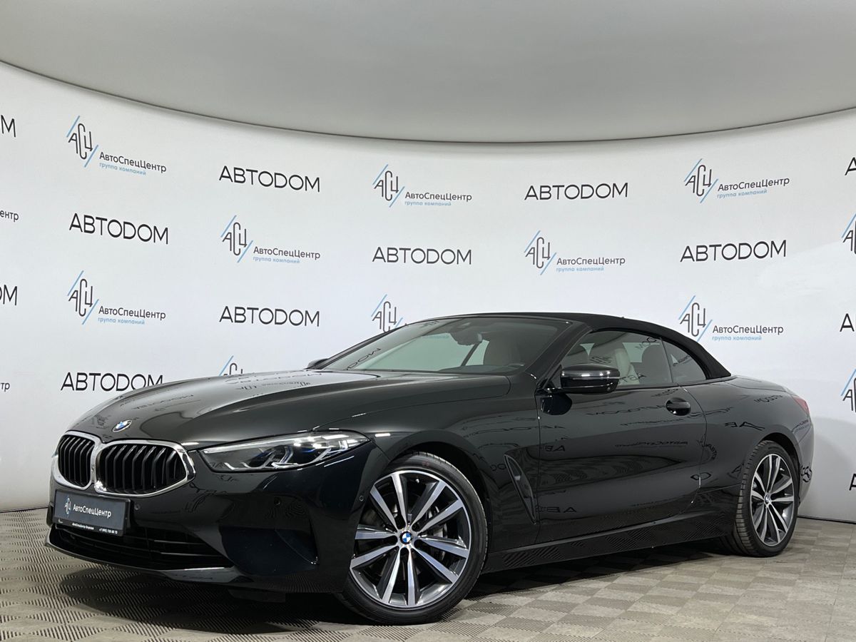Автомобиль BMW 8 серии II поколение (G14/G15/G16) 840 3.0 AT 4WD (340 л.с.) Base Чёрный 2020 с пробегом 43 728 км