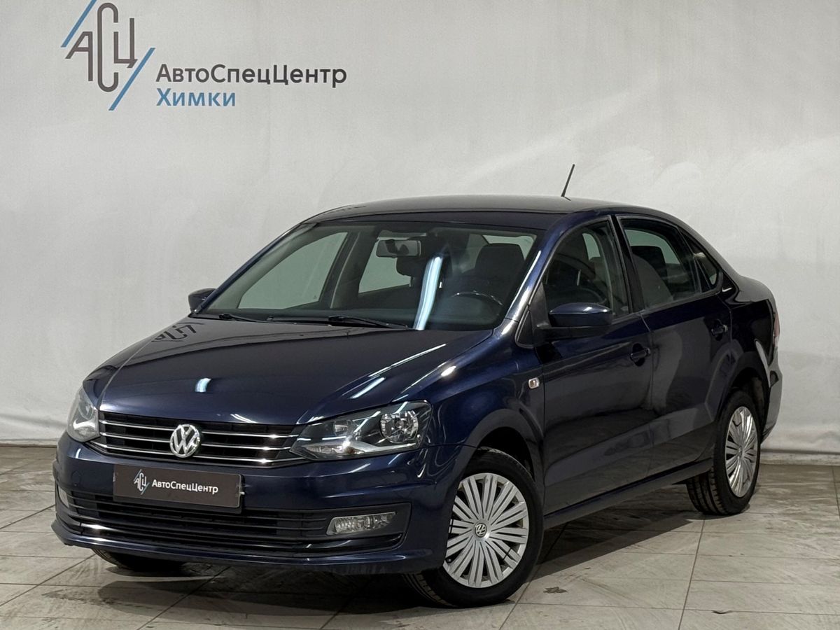 Volkswagen Polo V [рестайлинг] 1.6 MT (110 л.с.) Comfortline Синий 2016 с пробегом 132 000 км