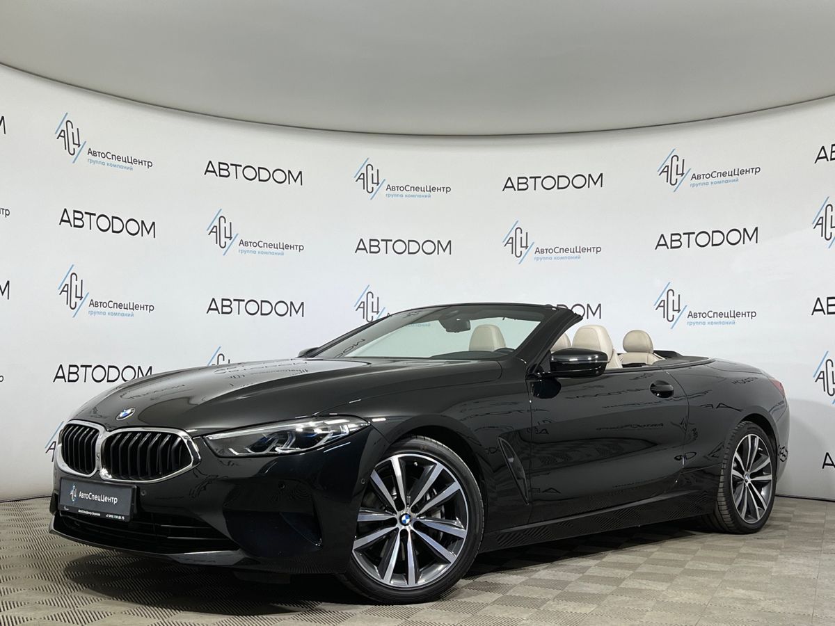 Автомобиль BMW 8 серии II поколение (G14/G15/G16) 840 3.0 AT 4WD (340 л.с.) Base Чёрный 2020 с пробегом 43 728 км