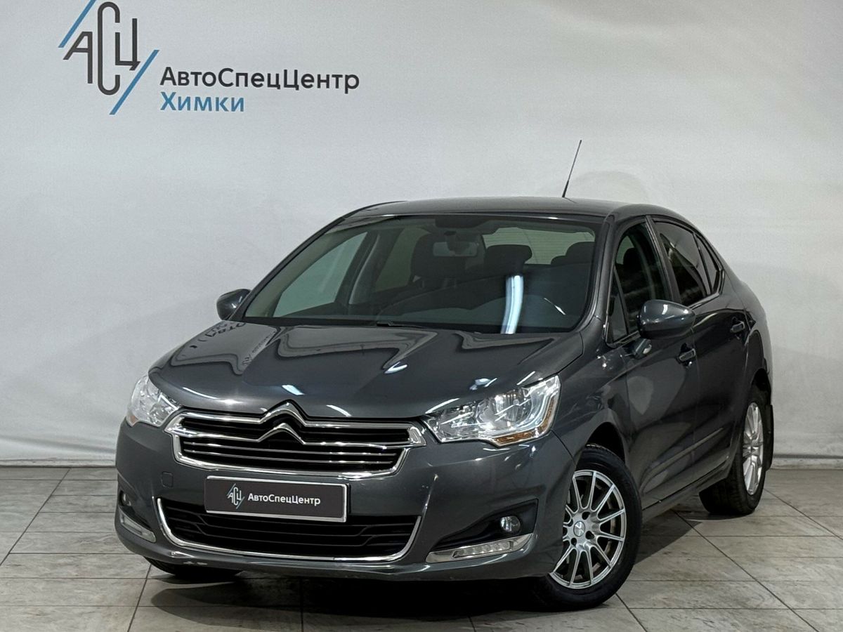 Автомобиль Citroen C4 II поколение 1.6 AT (120 л.с.) Exclusive Серый 2016 с пробегом 65 800 км