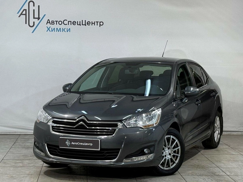 Автомобиль Citroen C4 II поколение 1.6 AT (120 л.с.) Exclusive Серый 2016 с пробегом 65 800 км