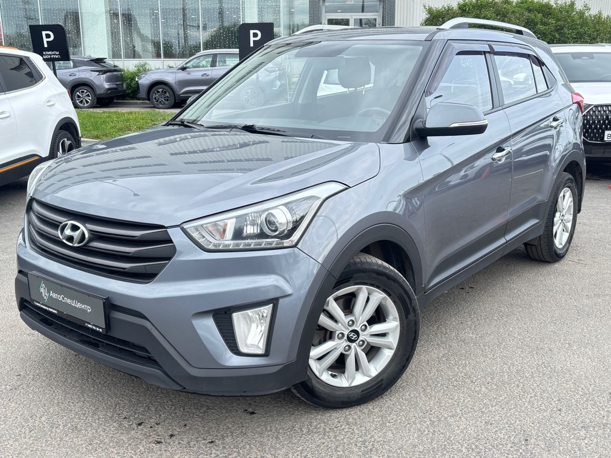 Hyundai Creta I поколение 2.0 AT (149 л.с.) Travel + Advanced 2019 Серый 2018 с пробегом 103 000 км