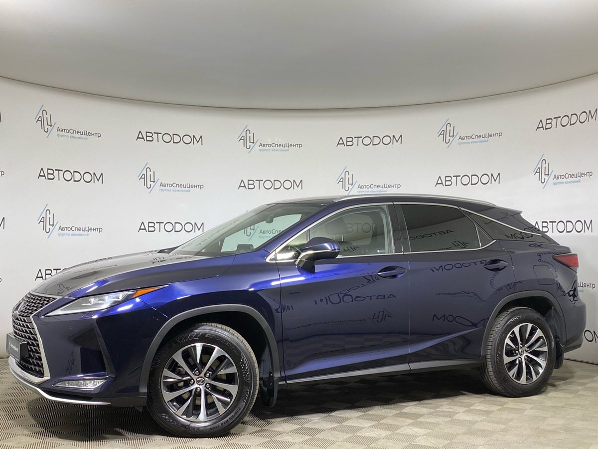 Lexus RX IV [рестайлинг] 2.0 AT 4WD (238 л.с.) Executive Синий 2019 с пробегом 127 424 км