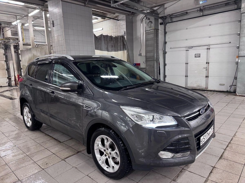 Автомобиль Ford Kuga II поколение 2.5 AT (150 л.с.) Titanium Серый 2016 с пробегом 158 049 км