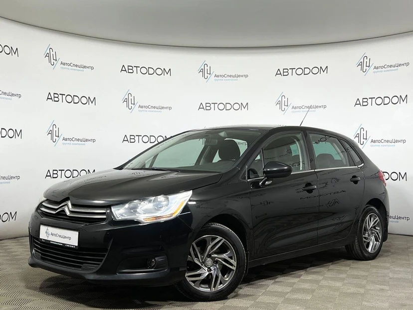 Citroen C4 II поколение 1.6 MT (110 л.с.) Base Чёрный 2013 с пробегом 141 363 км