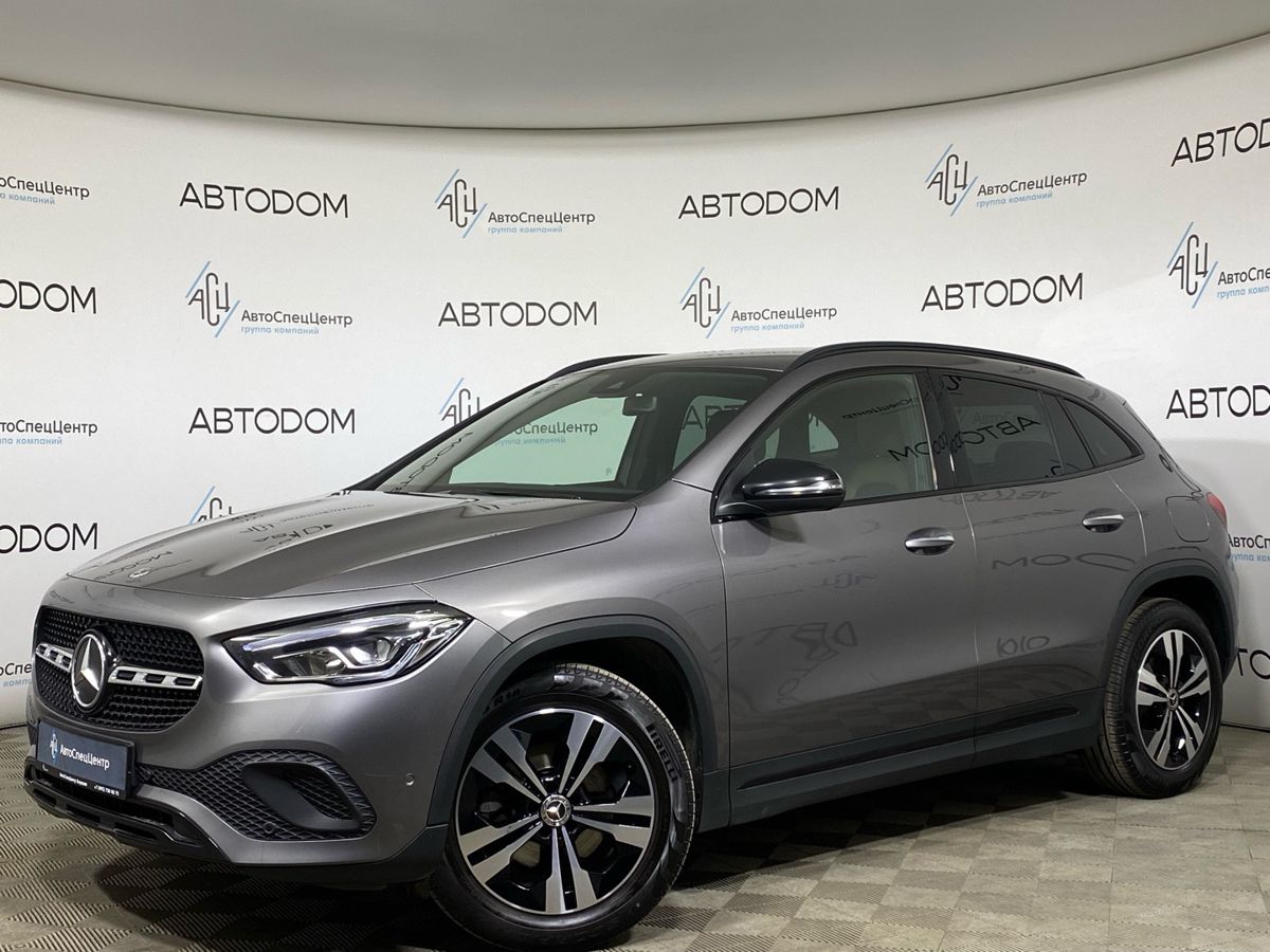 Автомобиль Mercedes-Benz GLA II поколение (H247) 200 1.3 AMT (150 л.с.) Progressive Серый 2021 с пробегом 87 364 км