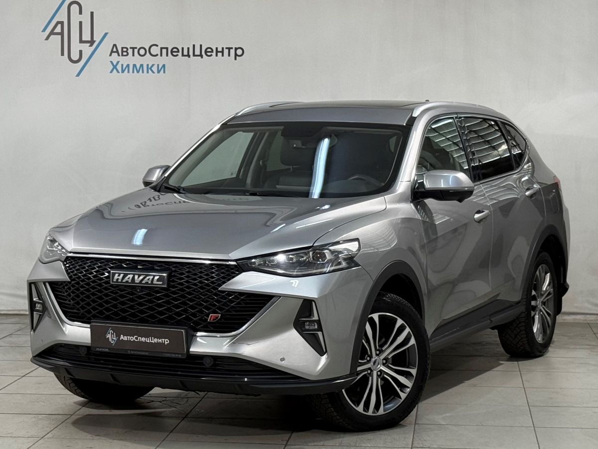 Haval F7 I [рестайлинг] 2.0 AMT 4WD (190 л.с.) Premium Серый 2022 с пробегом 85 000 км