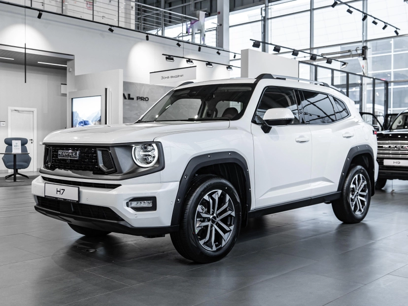 Автомобиль Haval H7 I поколение 2.0 AMT 4WD (192 л.с.) Tech Plus Белый 2026 новый