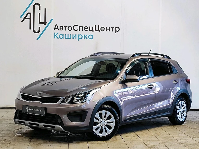 Автомобиль Kia Rio IV поколение 1.6 AT (123 л.с.) Luxe Коричневый 2018 с пробегом 130 087 км