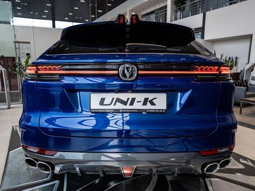 Автомобиль Changan UNI-K I поколение 2.0 AT 4WD (226 л.с.) Tech Синий 2024 новый