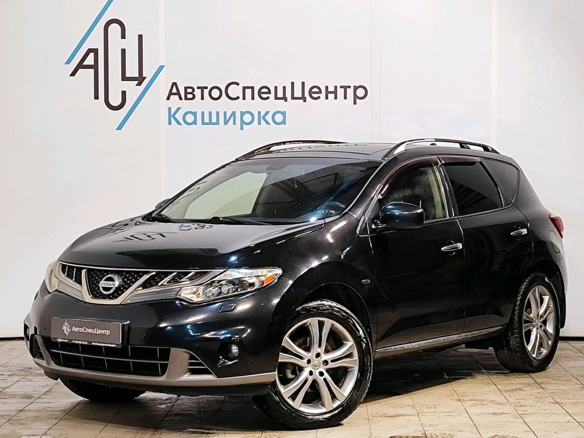 Автомобиль Nissan Murano II (Z51) [2-й рестайлинг] 3.5 CVT 4WD (249 л.с.) LE+ Чёрный 2013 с пробегом 175 710 км