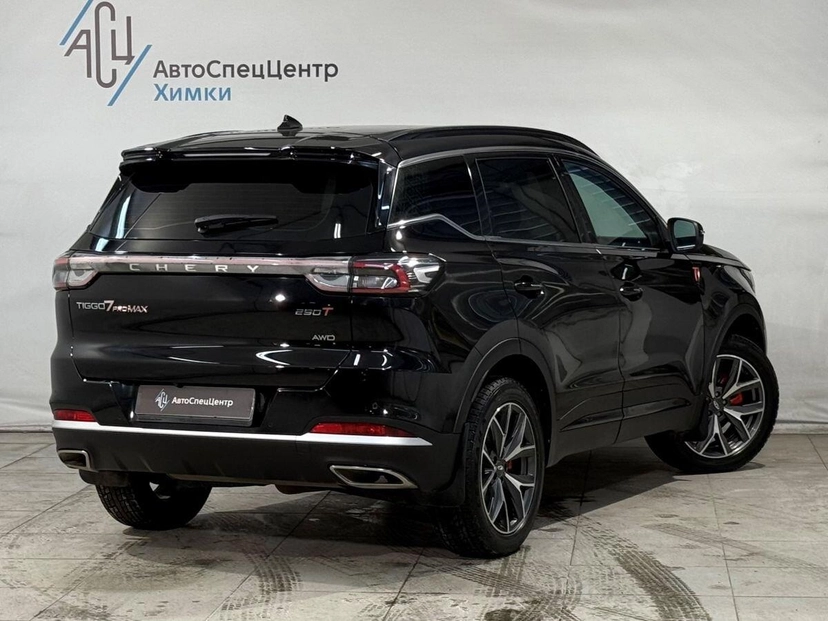 Автомобиль CHERY Tiggo 7 Pro Max I поколение 1.6 AMT 4WD (150 л.с.) Prestige Чёрный 2024 с пробегом 18 000 км