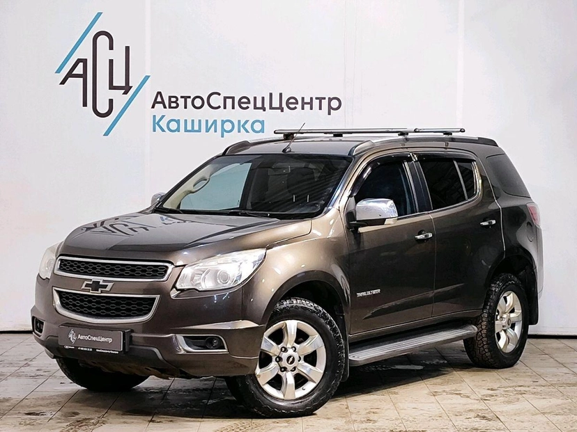 Автомобиль Chevrolet TrailBlazer II поколение 2.8d AT 4WD (180 л.с.) LTZ Коричневый 2013 с пробегом 182 871 км