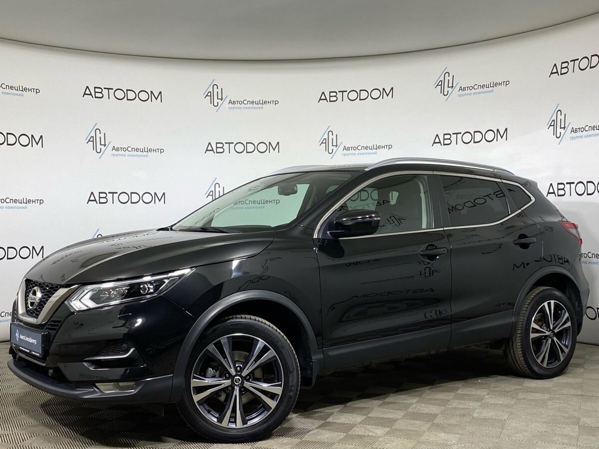 Nissan Qashqai II [рестайлинг] 2.0 CVT (140 л.с.) Smart Чёрный 2020 с пробегом 59 281 км