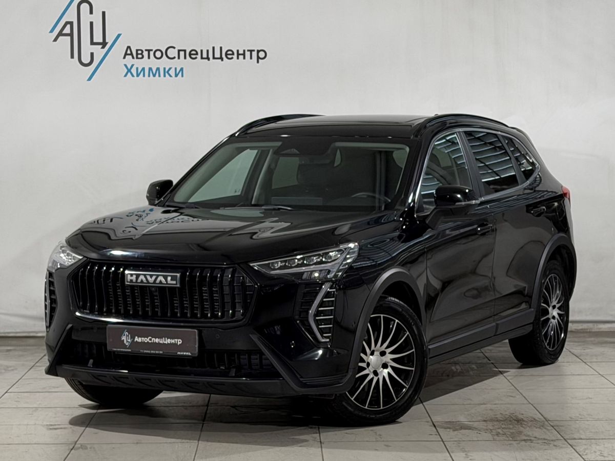 Haval Jolion I [рестайлинг] 1.5 AMT 4WD (150 л.с.) Tech+ Чёрный 2024 с пробегом 34 000 км