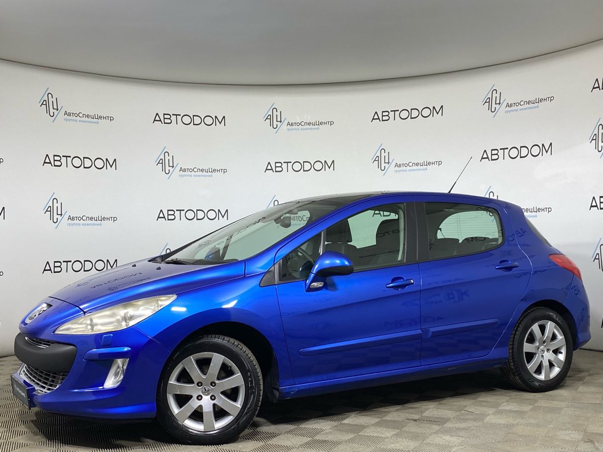 Peugeot 308 I поколение (T7) 1.6 AT (120 л.с.) Premium Pack Синий 2010 с пробегом 172 241 км