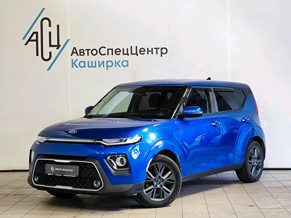 Kia Soul III поколение 2.0 AT (150 л.с.) Luxe Синий 2019 с пробегом 129 255 км
