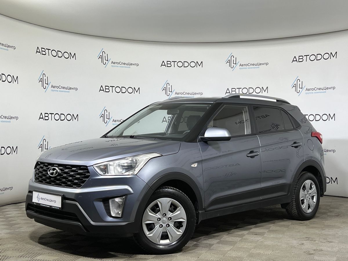 Hyundai Creta I [рестайлинг] 1.6 AT (123 л.с.) Active Серый 2020 с пробегом 152 247 км