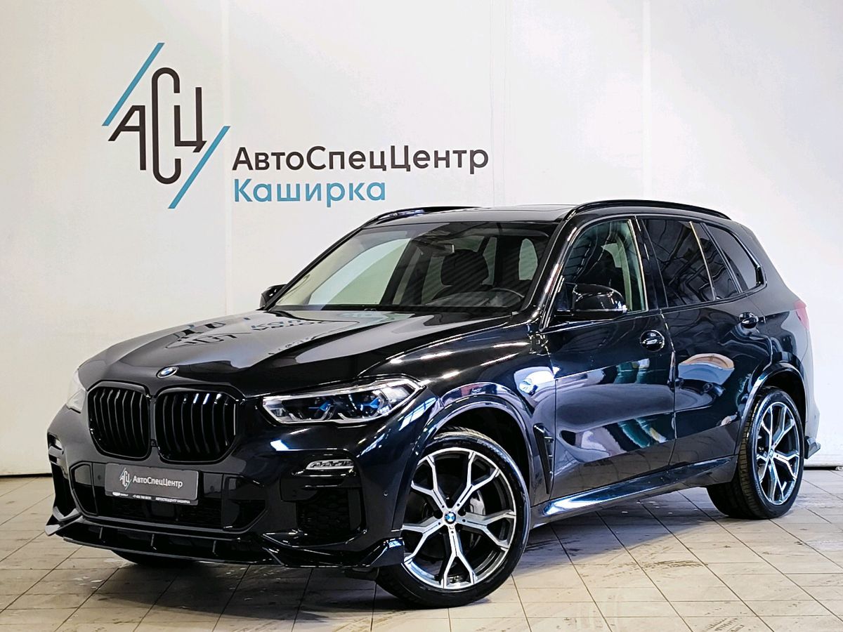 BMW X5 IV поколение (G05) 3.0d AT 4WD (286 л.с.) M Sport Pro Чёрный 2021 с пробегом 110 577 км