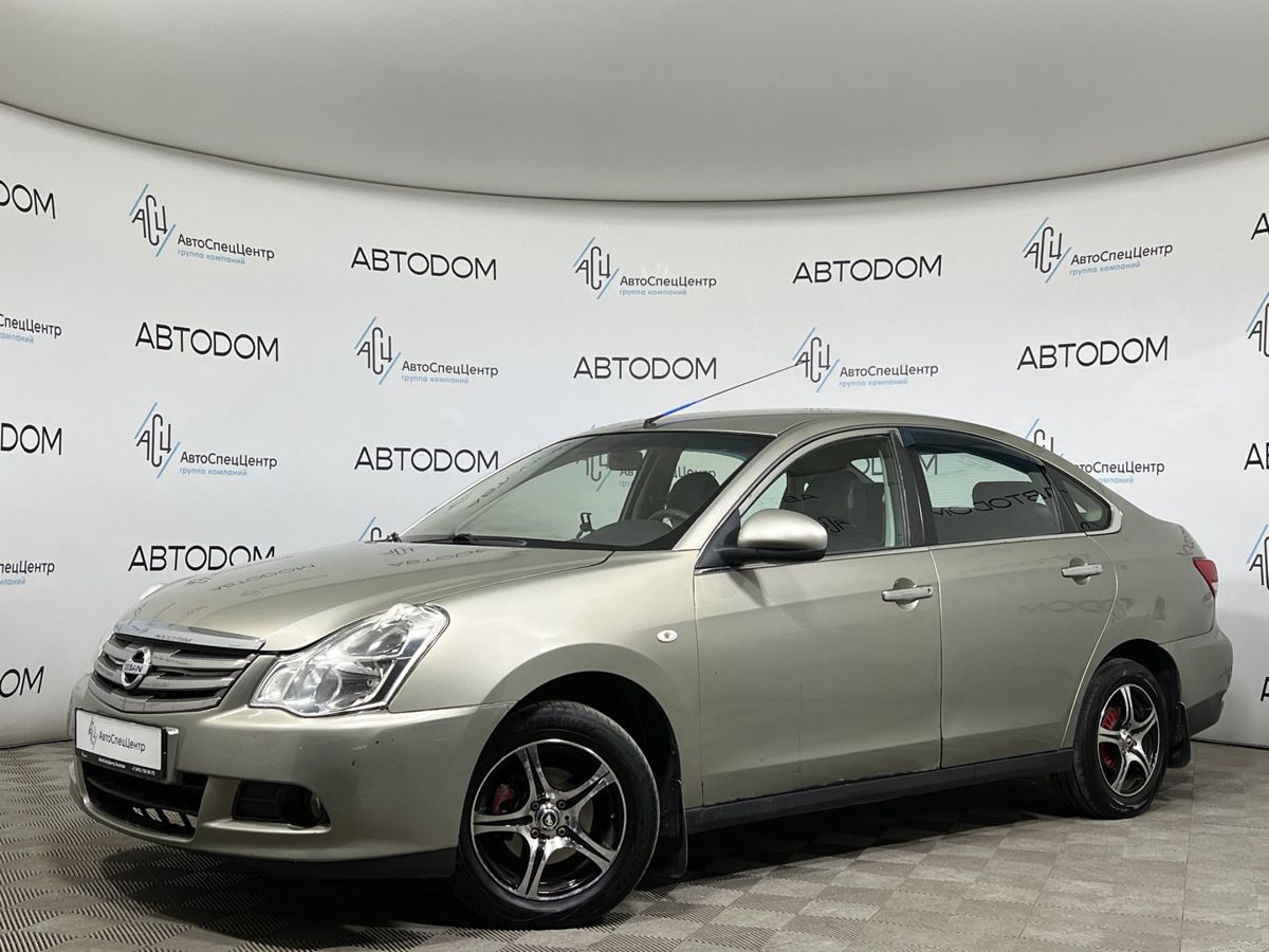 Nissan Almera III поколение (G15) 1.6 AT (102 л.с.) Comfort A/C Бежевый 2016 с пробегом 95 774 км