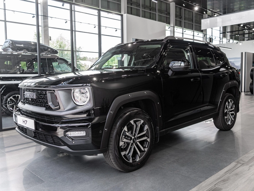 Автомобиль Haval H7 I поколение 2.0 AMT 4WD (192 л.с.) Elite Чёрный 2025 новый