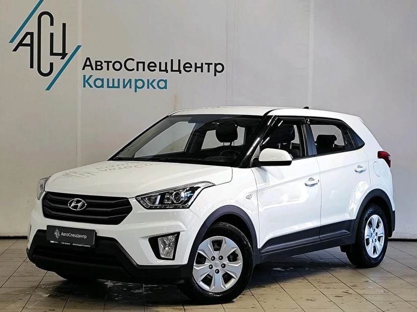 Hyundai Creta I поколение 1.6 MT 4WD (121 л.с.) Active Белый 2019 с пробегом 81 200 км