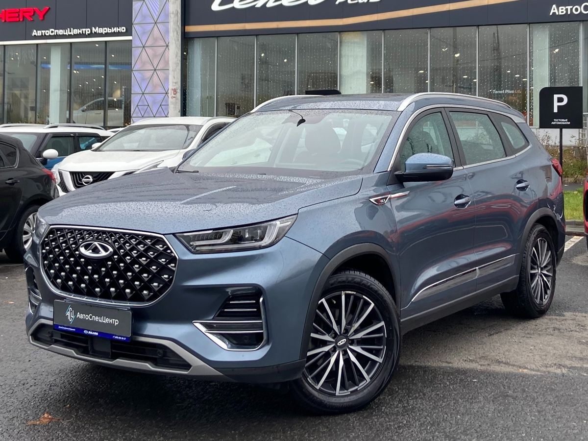 CHERY Tiggo 8 Pro I поколение 1.6 AMT (186 л.с.) Flagship Серый 2021 с пробегом 101 000 км