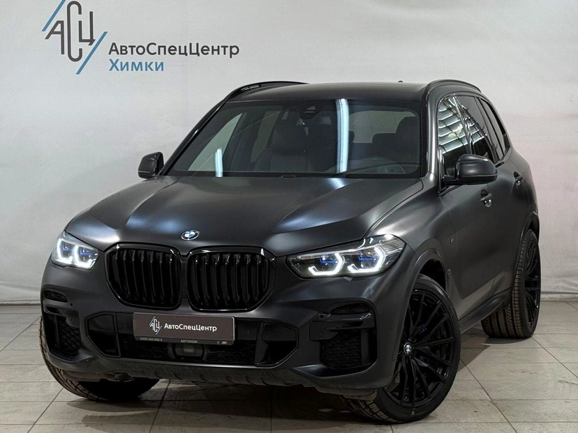 Автомобиль BMW X5 IV поколение (G05) 3.0d AT 4WD (249 л.с.) M Sport Чёрный 2022 с пробегом 73 000 км