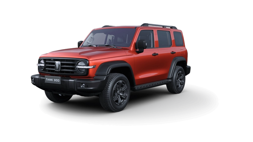 Автомобиль TANK 300 I поколение 2.0 AT 4WD (220 л.с.) City Premium Оранжевый 2024 новый