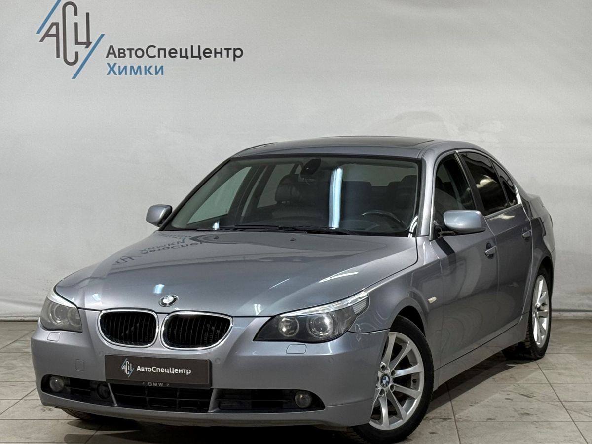 Автомобиль BMW 5 серии V поколение (E60/E61) 530 3.0d AT (218 л.с.) Base Серый 2005 с пробегом 175 000 км