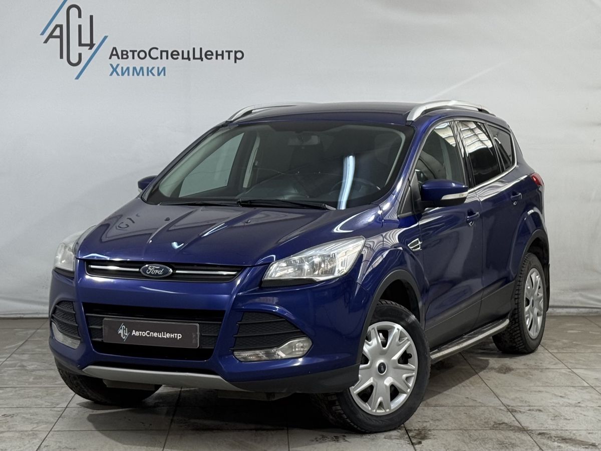 Автомобиль Ford Kuga II поколение 2.5 AT (150 л.с.) Trend Plus Синий 2016 с пробегом 192 000 км