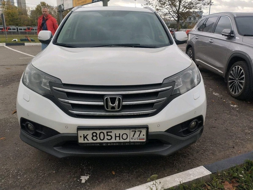 Honda CR-V IV поколение 2.0 AT 4WD (150 л.с.) Lifestyle Белый 2012 с пробегом 141 927 км