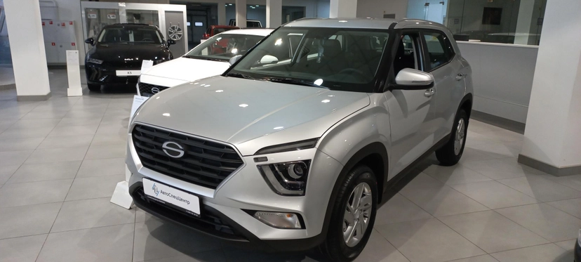 Автомобиль Solaris HC I поколение 1.6 AT (123 л.с.) Family + Ultra Серебристый 2025 новый