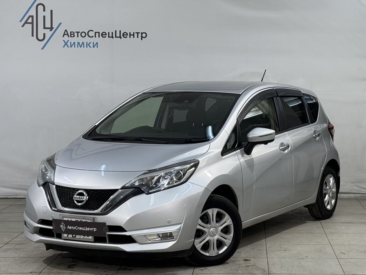 Автомобиль Nissan Note II (E12) [рестайлинг] 1.2 CVT (80 л.с.) Base Серый 2018 с пробегом 94 000 км