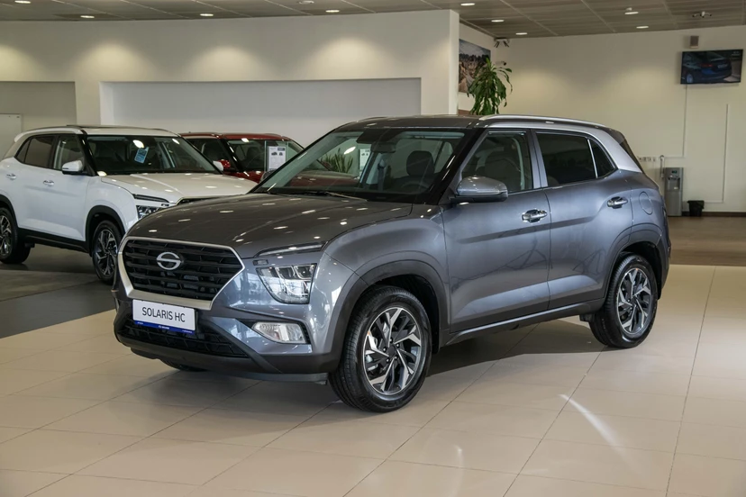 Автомобиль Solaris HC I поколение 2.0 AT 4WD (150 л.с.) Lifestyle + Premium Music + Winter + Advanced Серый 2025 новый