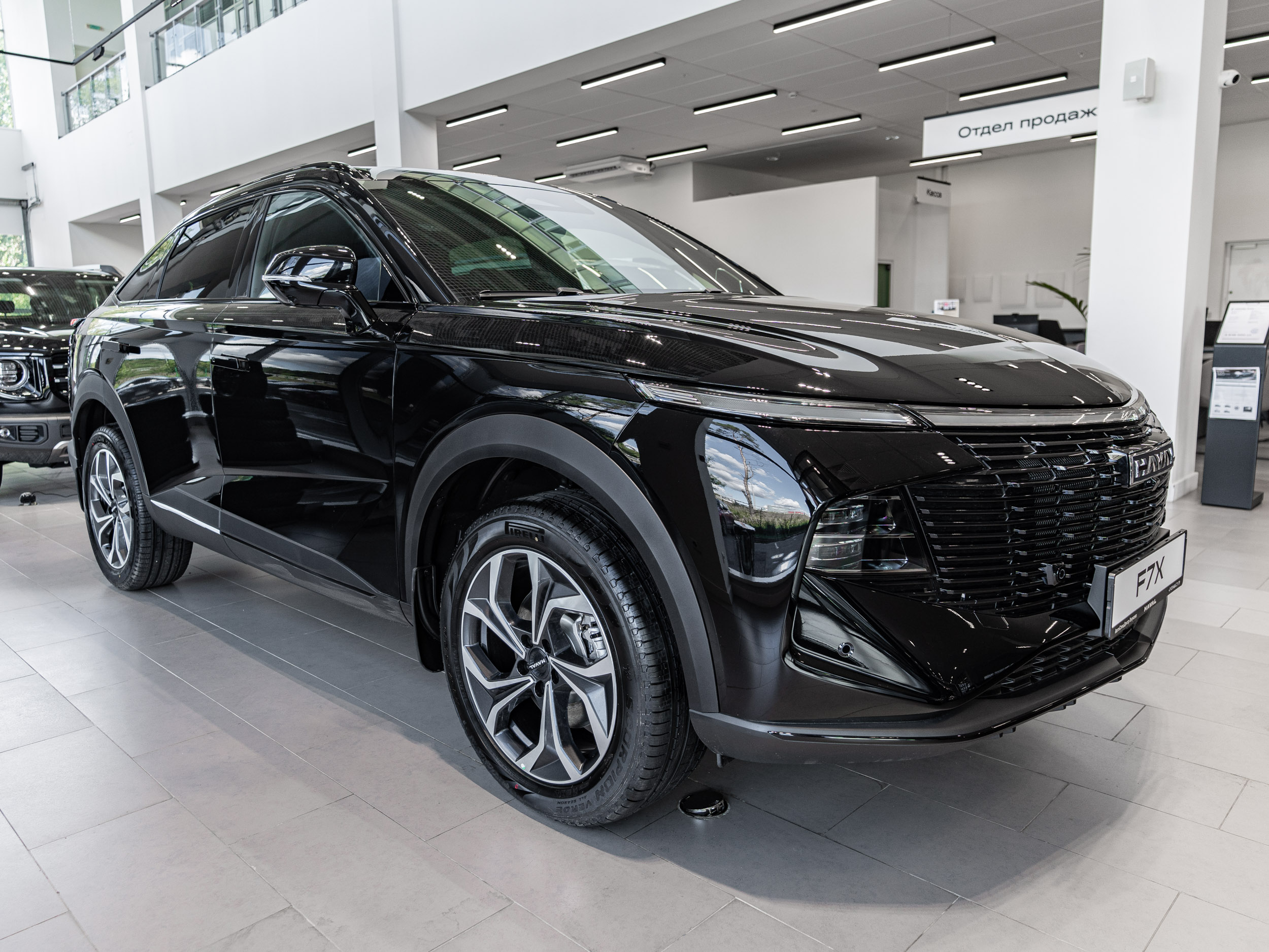 Автомобиль Haval F7x II поколение 2.0 AMT 4WD (192 л.с.) Premium Чёрный 2025 новый