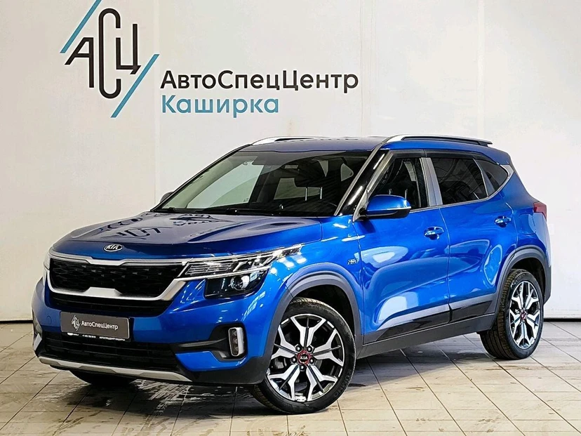 Kia Seltos I поколение 2.0 CVT 4WD (149 л.с.) Style Синий 2021 с пробегом 84 241 км