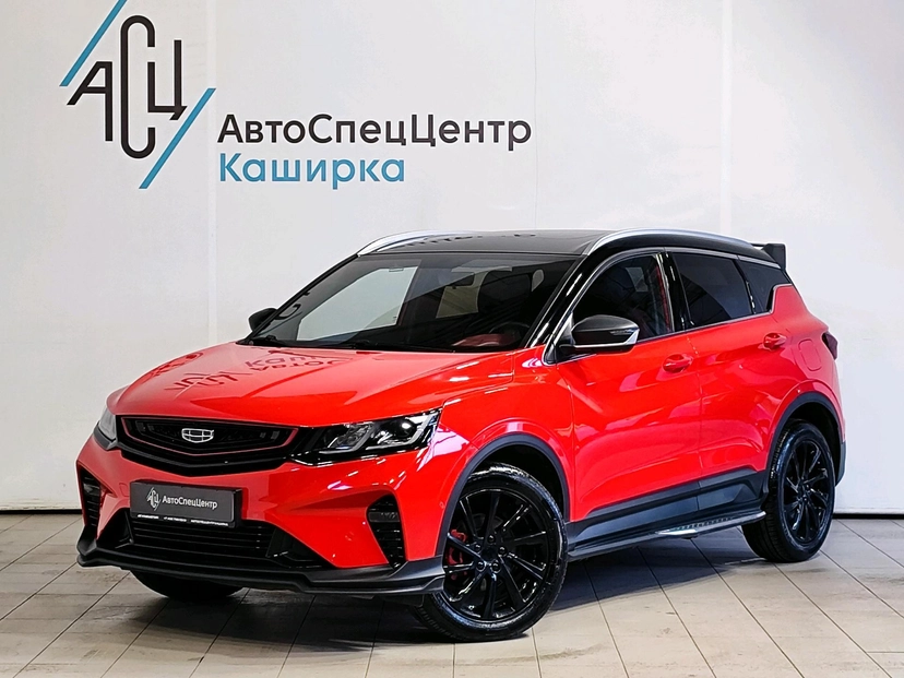 Автомобиль Geely Coolray I поколение 1.5 AMT (150 л.с.) Flagship Sport Красный 2022 с пробегом 17 620 км