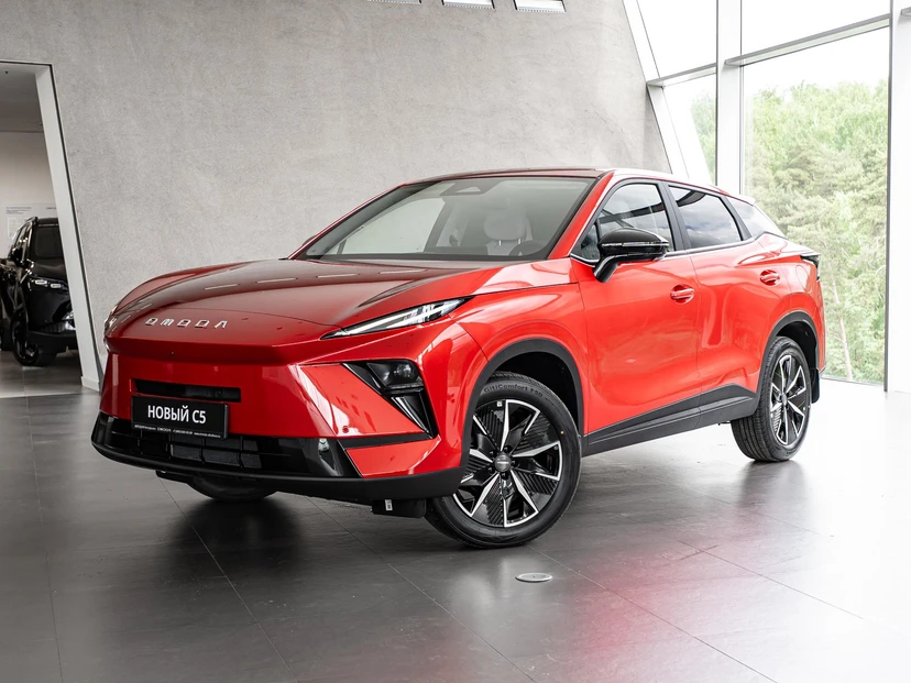 OMODA C5 II поколение 1.5 AMT (147 л.с.) Стиль Красный 2026 новый