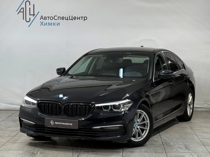 Автомобиль BMW 5 серии VII поколение (G30/G31) 520 2.0d AT (190 л.с.) Base Чёрный 2019 с пробегом 185 000 км