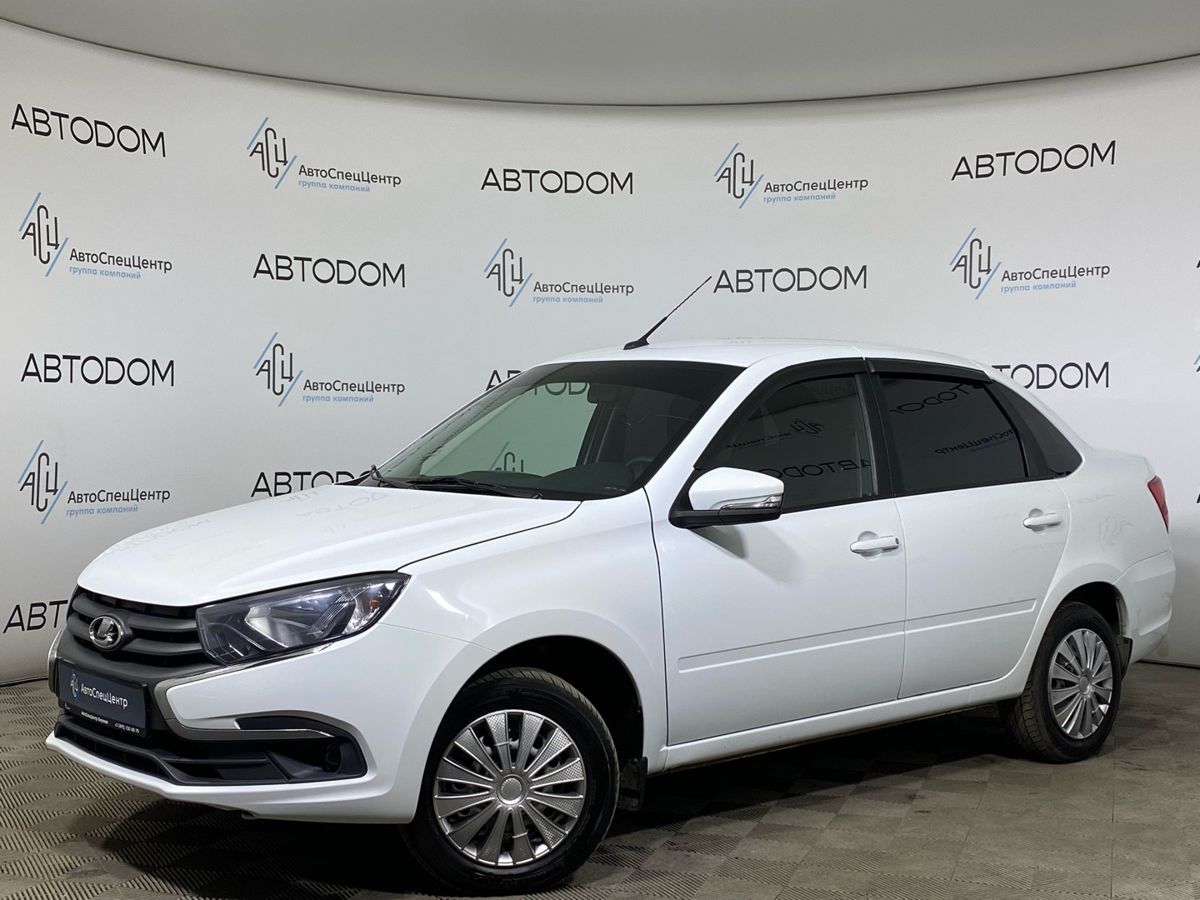 Автомобиль Lada (ВАЗ) Granta I [рестайлинг] Drive Active 1.6 MT (90 л.с.) Comfort Белый 2024 с пробегом 32 039 км