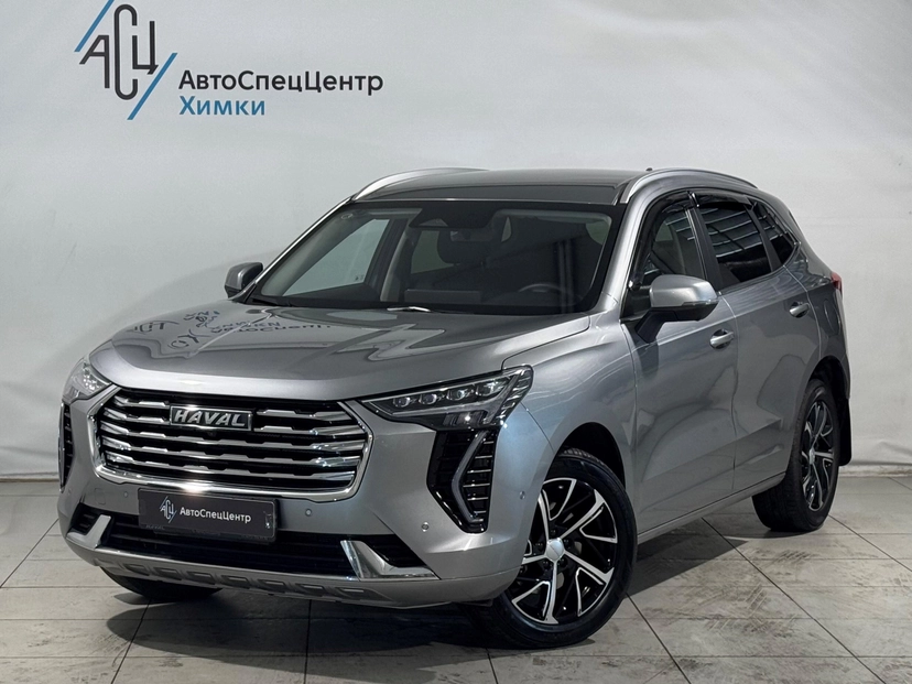 Автомобиль Haval Jolion I поколение 1.5 AMT 4WD (150 л.с.) Premium Серебристый 2022 с пробегом 40 000 км