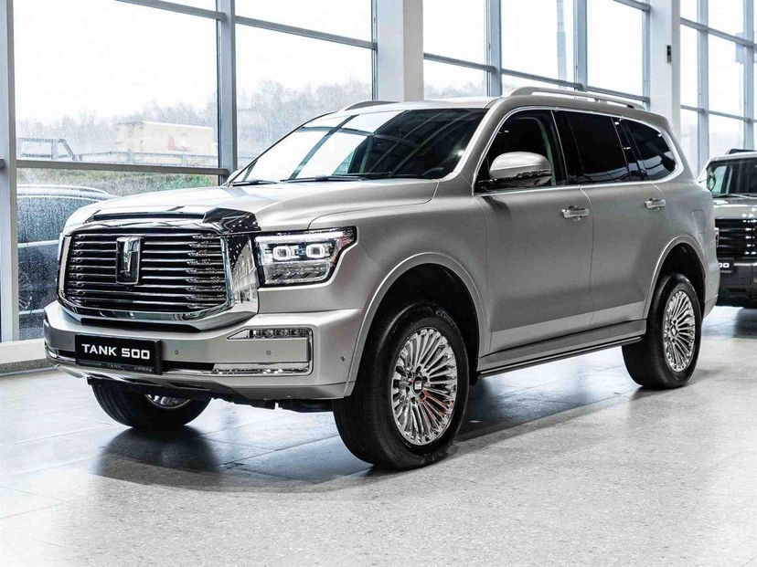 Автомобиль TANK 500 I поколение 2.0hyb AT 4WD (299 л.с.) Urban Серебристый 2025 новый