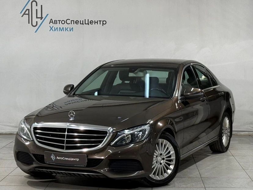 Mercedes-Benz C-Класс IV поколение (W205/S205/C205) 180 1.6 AT (150 л.с.) Base Коричневый 2016 с пробегом 180 000 км