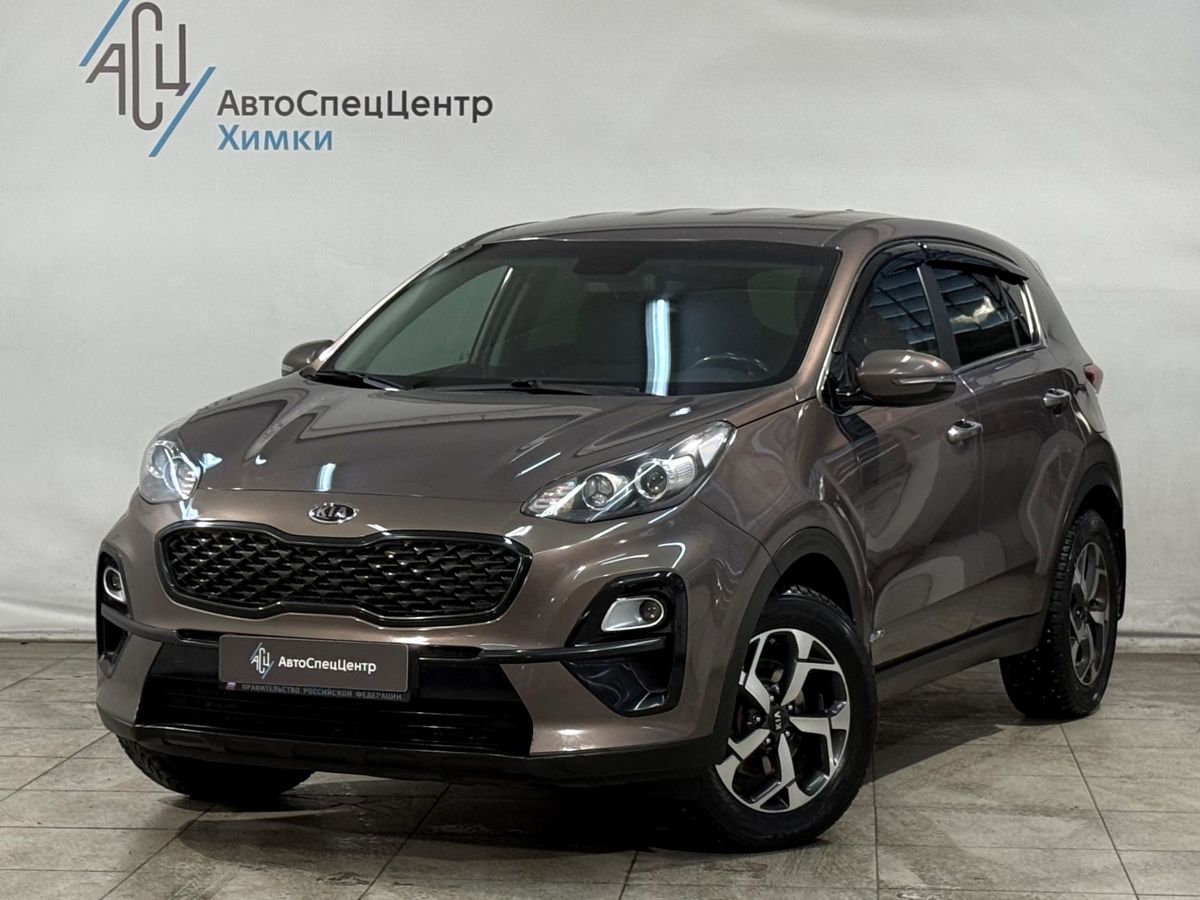 Автомобиль Kia Sportage IV [рестайлинг] 2.0 AT 4WD (150 л.с.) Comfort Серый 2018 с пробегом 103 000 км