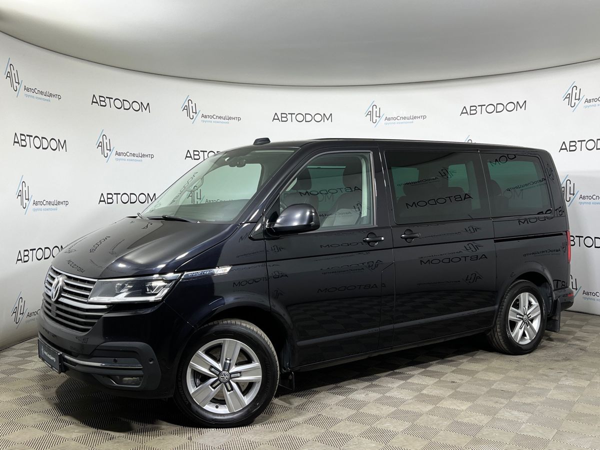 Volkswagen Multivan IV (T6) [рестайлинг] 2.0d AMT 4WD (199 л.с.) Highline Чёрный 2020 с пробегом 95 000 км